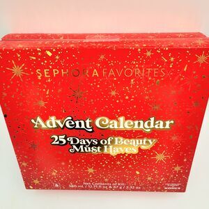 SEPHORA FAVORITES KIT 25 DAYS OF BEAUTY MUST HAVES ADVENT CALENDAR 2025